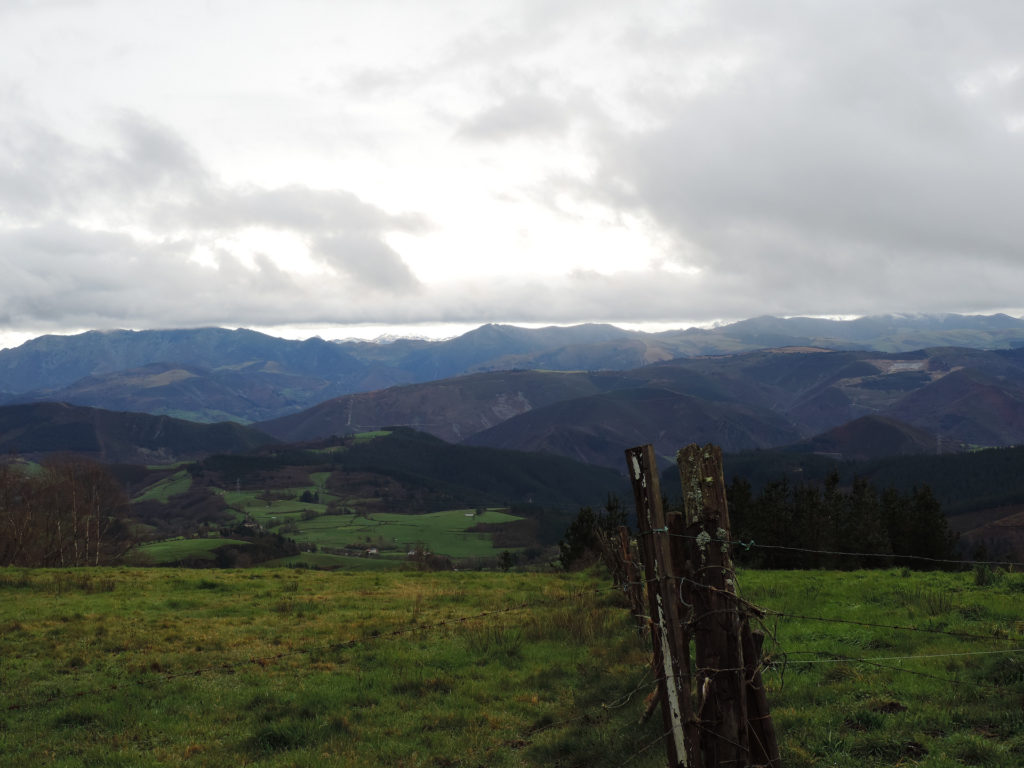 One of many photos of my pilgrimage in Spain in the gallery. Here are the hills around the town of Tineo.